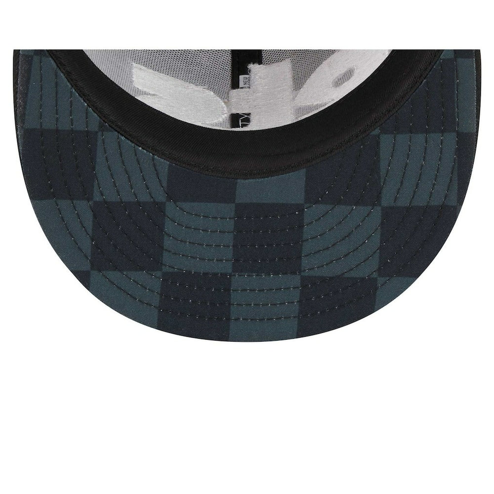 Brooklyn Nets Checkerboard UV 59FIFTY Fitted Hat Black - New Era