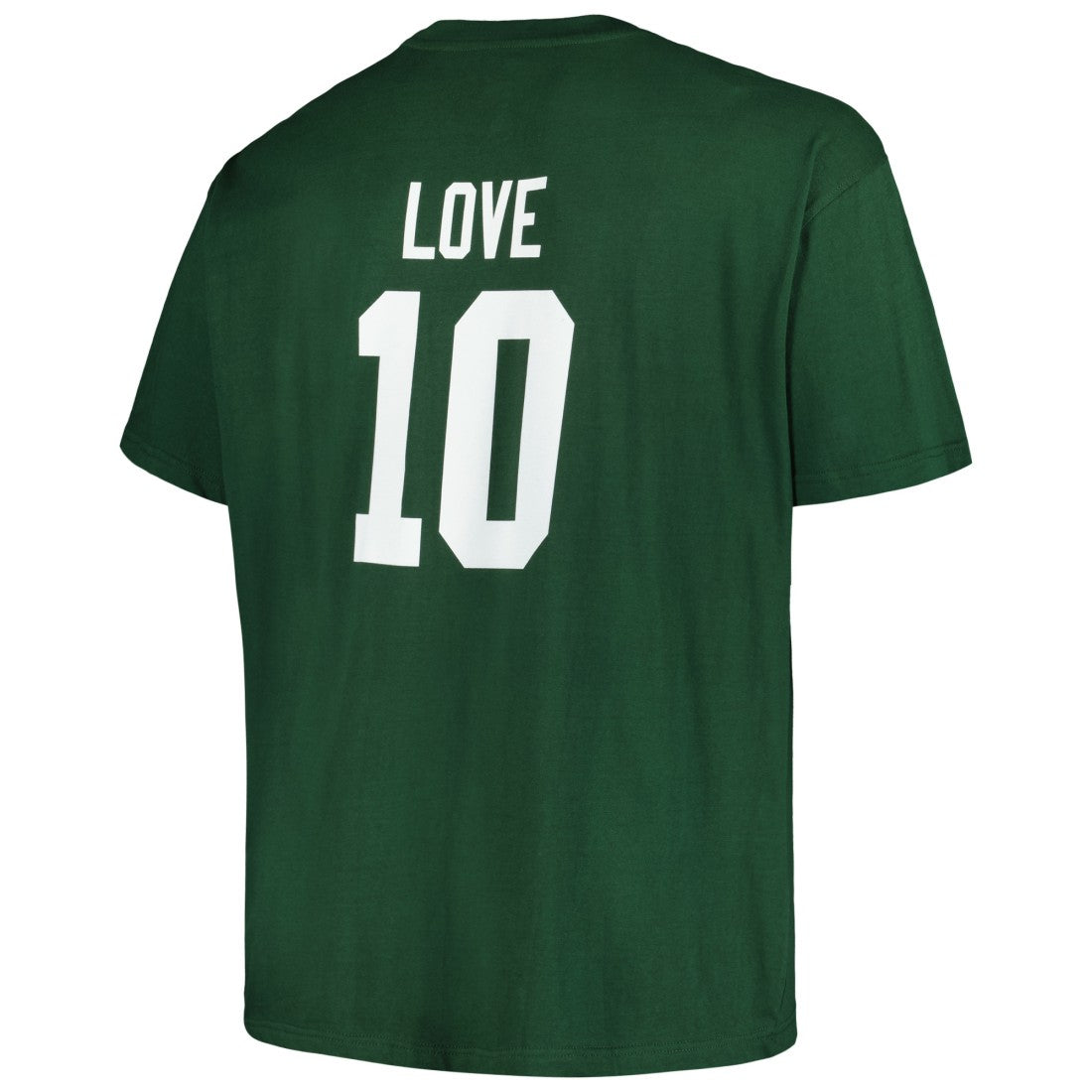 Jordan Love Green Bay Packers Big & Tall Player Name & Number T-Shirt - Green T-shirts