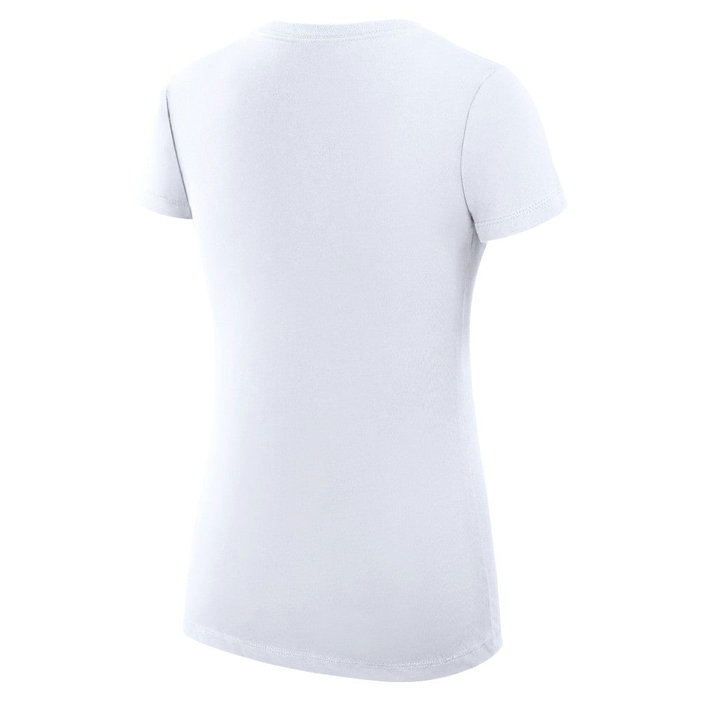 Houston Astros G-III 4Her by Carl Banks Women's Super-Slim Fit Lightweight City Graphic V-Neck T-Shirt - White T-shirts