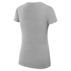 Seattle Mariners G-III 4Her by Carl Banks Women's Super-Slim Fit Lightweight City Graphic V-Neck T-Shirt - Heather Gray T-shirts