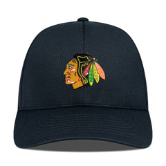 Chicago Blackhawks Levelwear Zephyr Adjustable Hat - Black | US 200656302