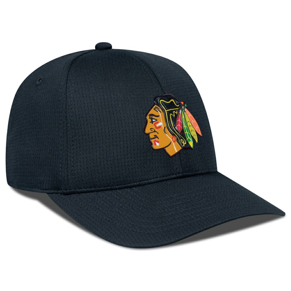 Chicago Blackhawks Levelwear Zephyr Adjustable Hat - Black | US 200656302