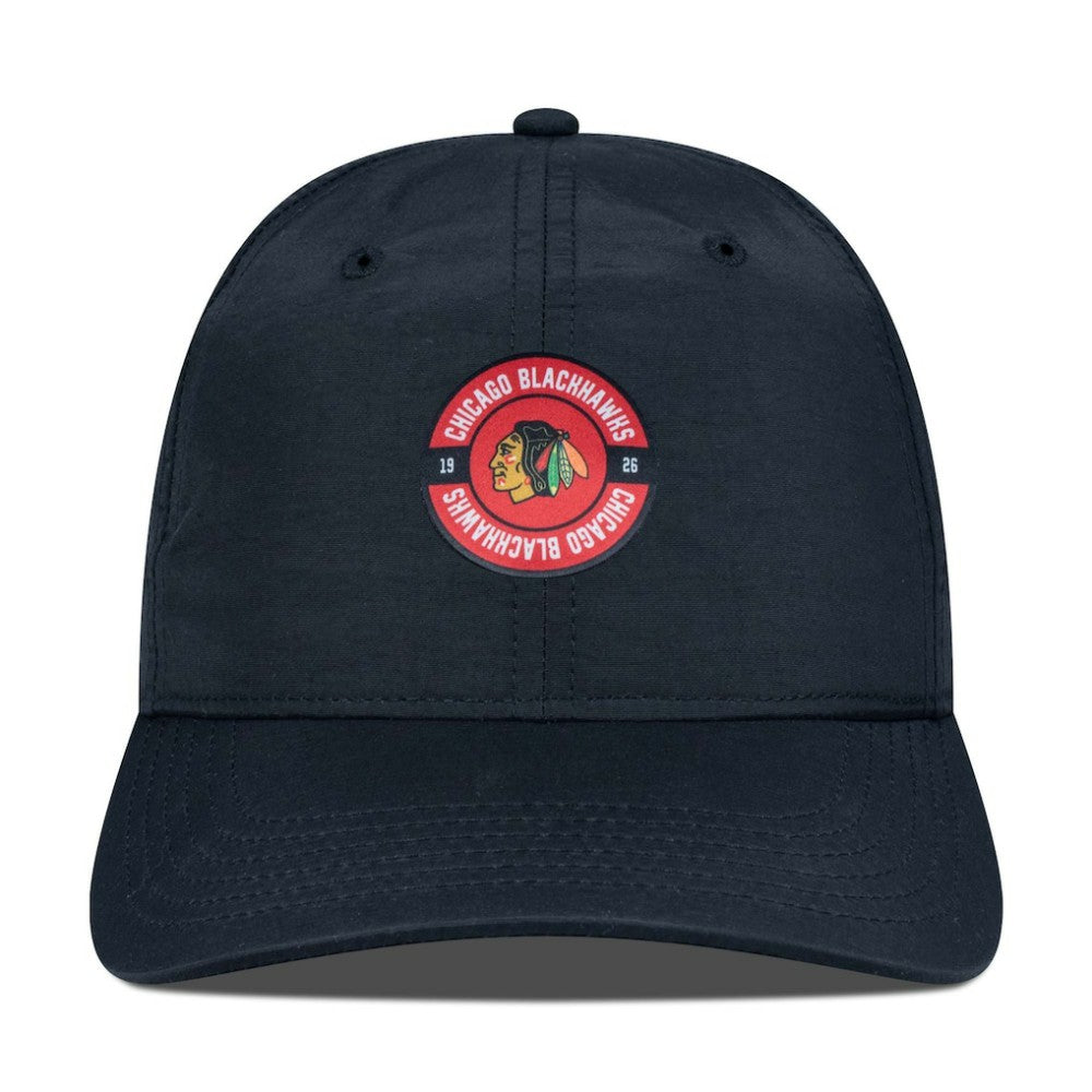 Chicago Blackhawks Levelwear Women's Haven Adjustable Hat - Black | US 200656323