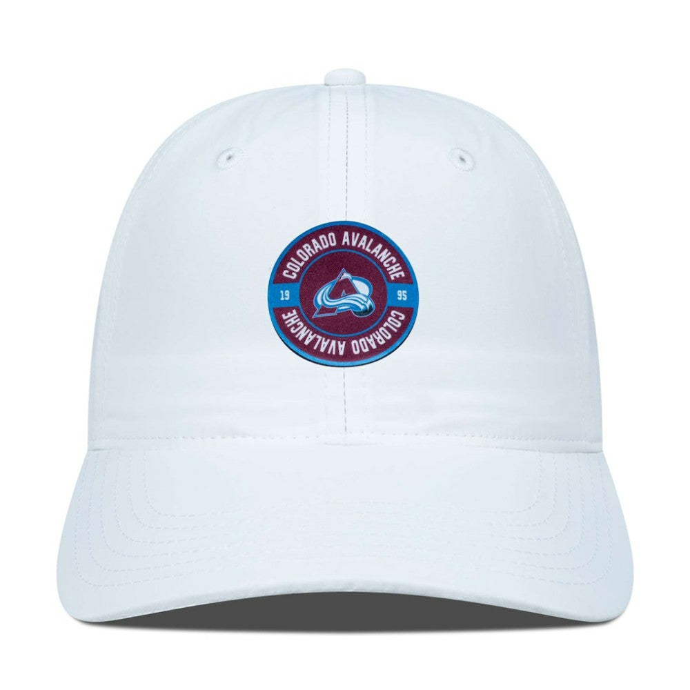 Colorado Avalanche Levelwear Women's Haven Adjustable Hat - White | US 200656324