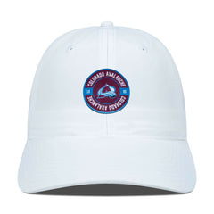 Colorado Avalanche Levelwear Women's Haven Adjustable Hat - White | US 200656324