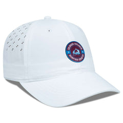 Colorado Avalanche Levelwear Women's Haven Adjustable Hat - White | US 200656324