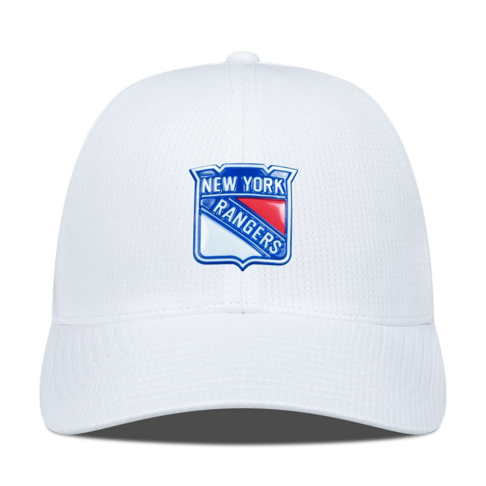 New York Rangers Levelwear Zephyr Adjustable Hat - White | US 200656327