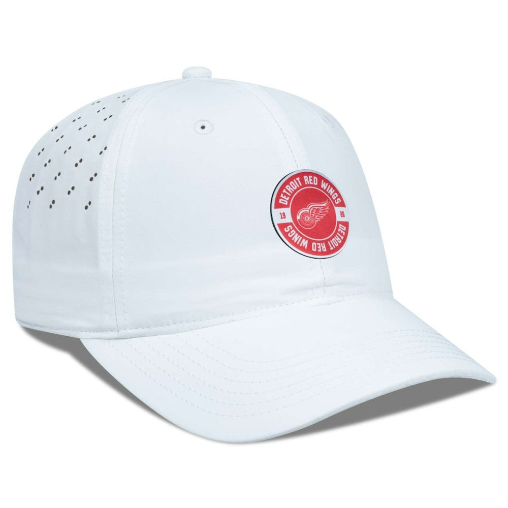 Detroit Red Wings Levelwear Women's Haven Adjustable Hat - White | US 200656336