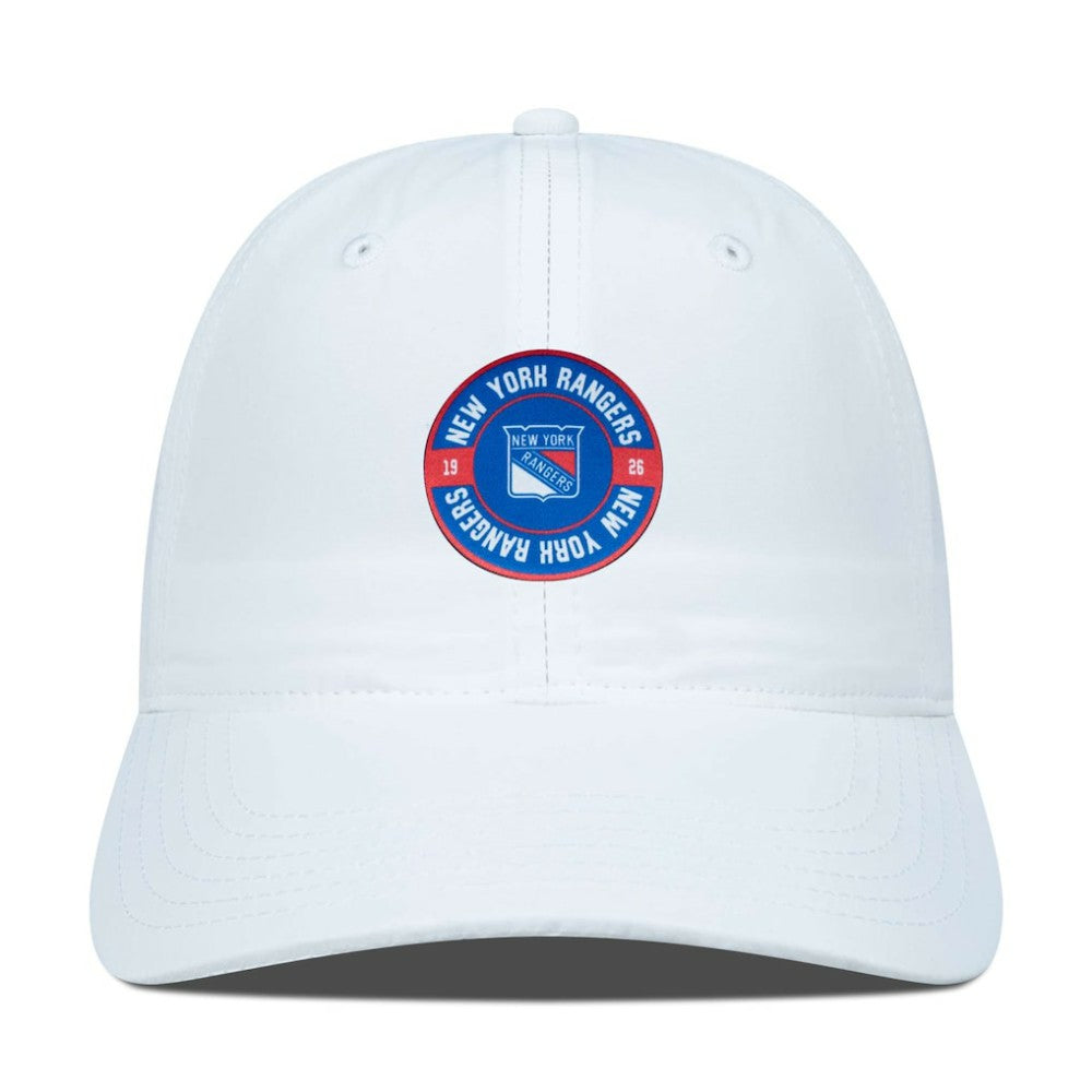 New York Rangers Levelwear Women's Haven Adjustable Hat - White | US 200656358