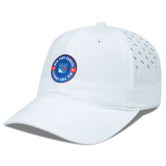 New York Rangers Levelwear Women's Haven Adjustable Hat - White | US 200656360