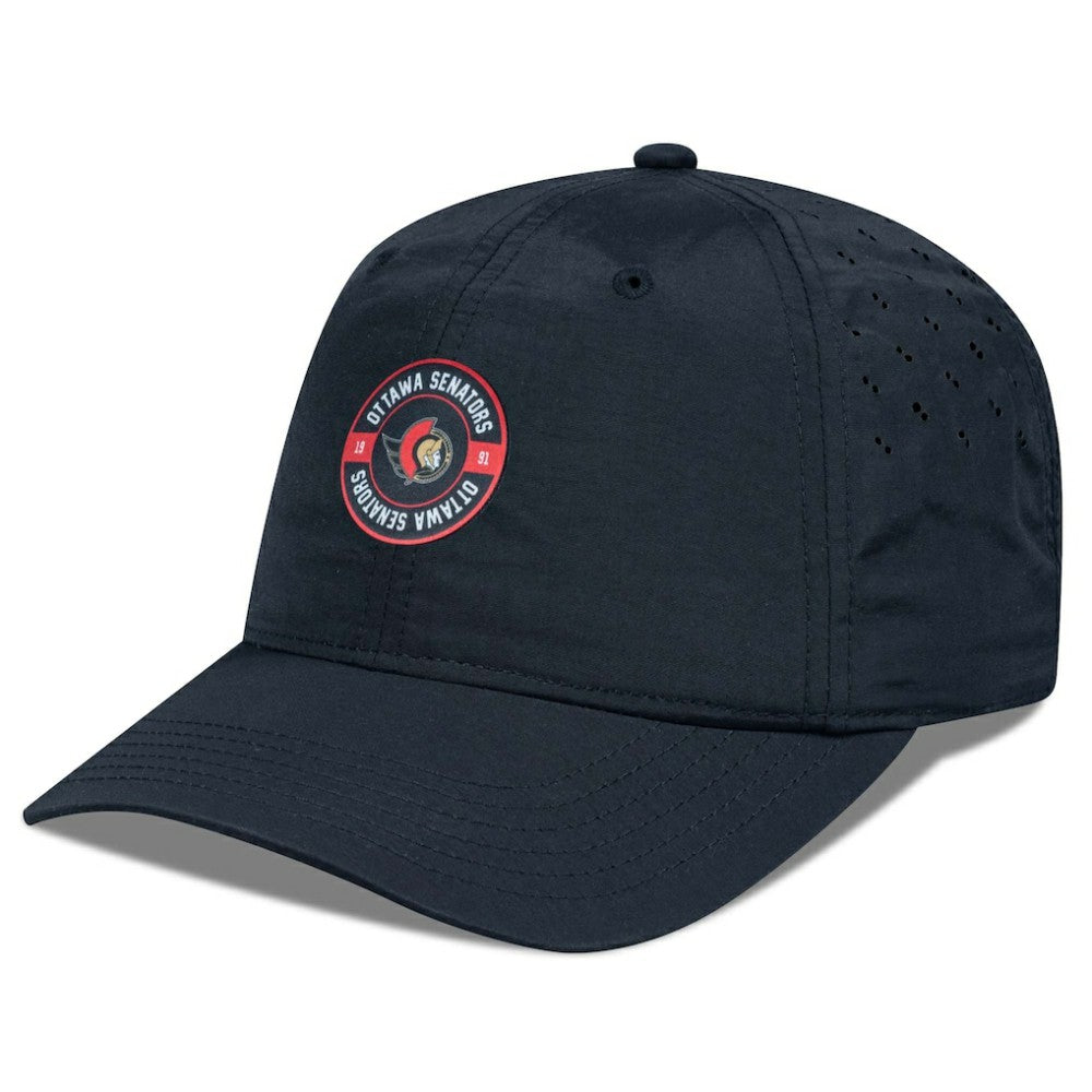 Ottawa Senators Levelwear Women's Haven Adjustable Hat - Black | US 200656362