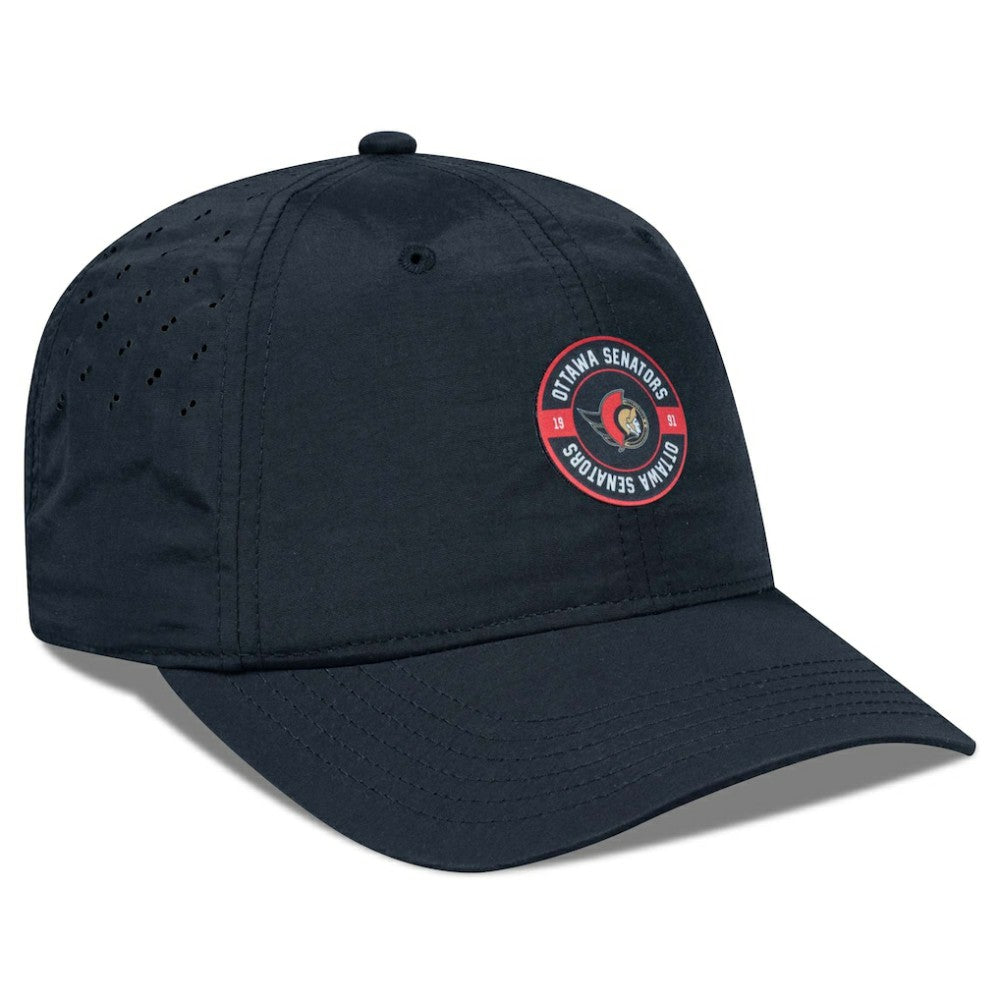 Ottawa Senators Levelwear Women's Haven Adjustable Hat - Black | US 200656362