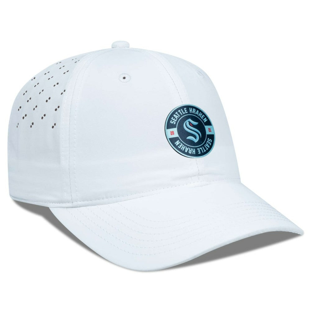 Seattle Kraken Levelwear Women's Haven Adjustable Hat - White | US 200656370