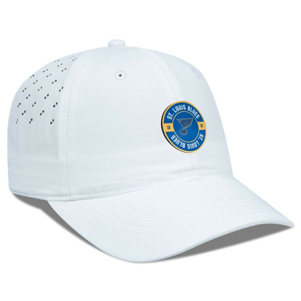 St. Louis Blues Levelwear Women's Haven Adjustable Hat - White | US 200656372