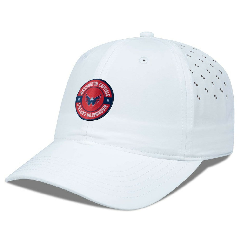 Washington Capitals Levelwear Women's Haven Adjustable Hat - White | US 200656382