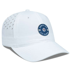 Winnipeg Jets Levelwear Women's Haven Adjustable Hat - White | US 200656384