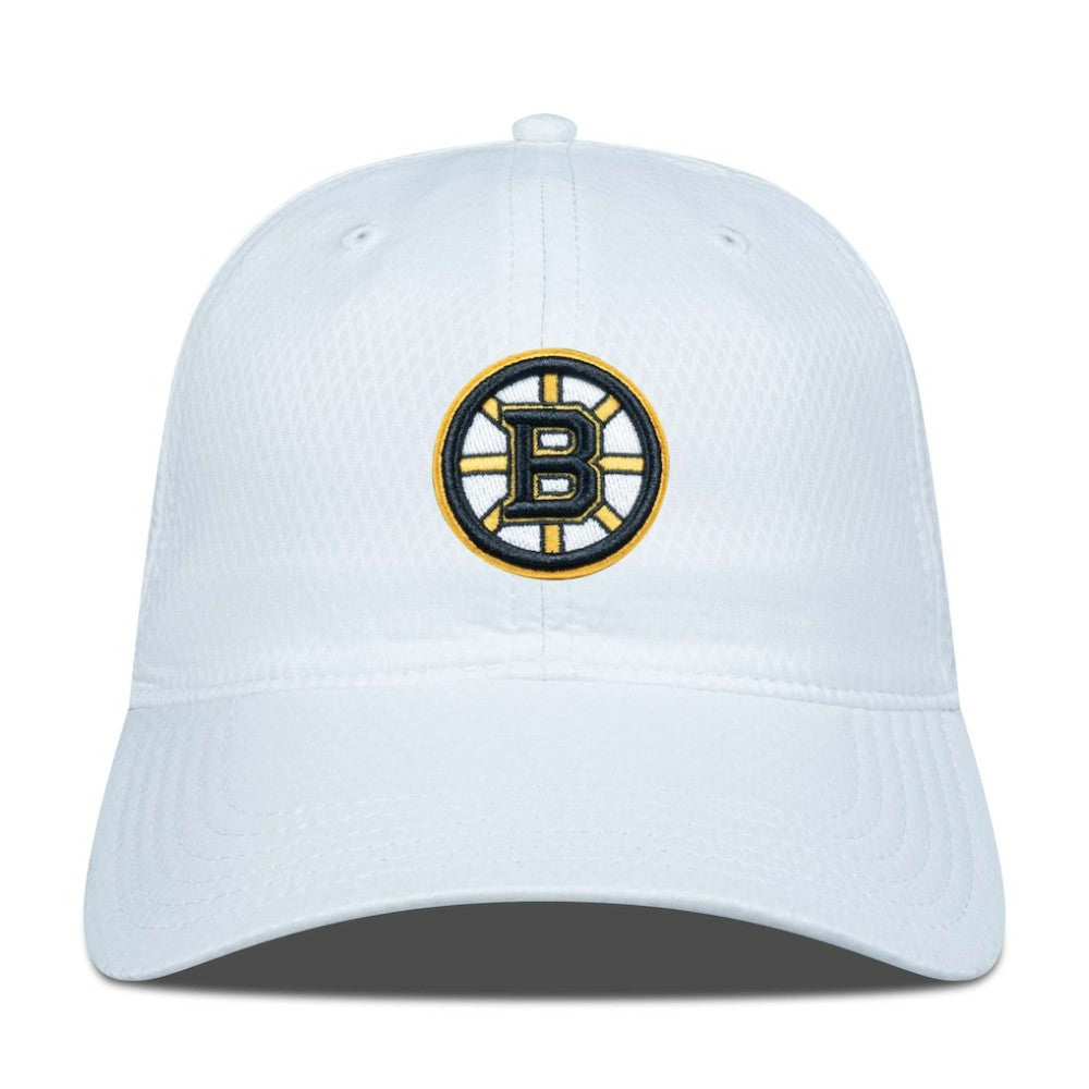 Boston Bruins Levelwear Matrix Adjustable Hat - White | US 200656386