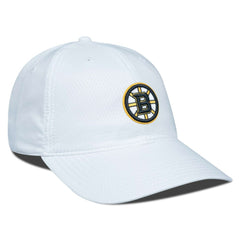 Boston Bruins Levelwear Matrix Adjustable Hat - White | US 200656386