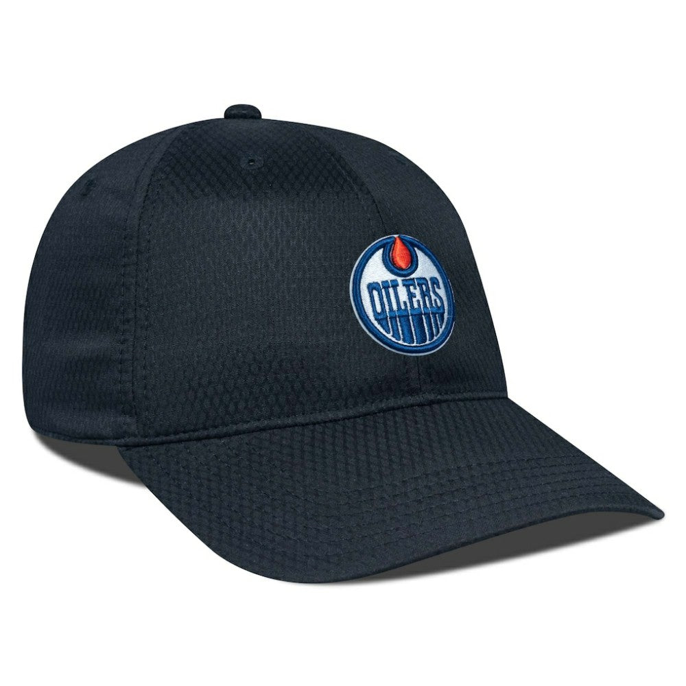 Edmonton Oilers Levelwear Matrix Adjustable Hat - Black | US 200656423