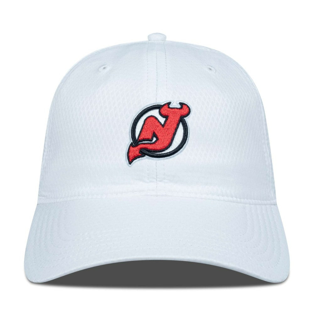 New Jersey Devils Levelwear Matrix Adjustable Hat - White | US 200656449