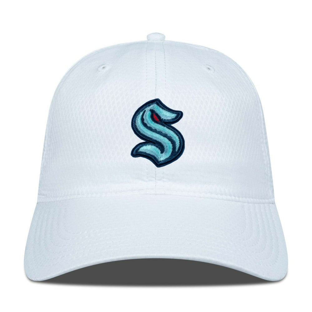 Seattle Kraken Levelwear Matrix Adjustable Hat - White | US 200656471