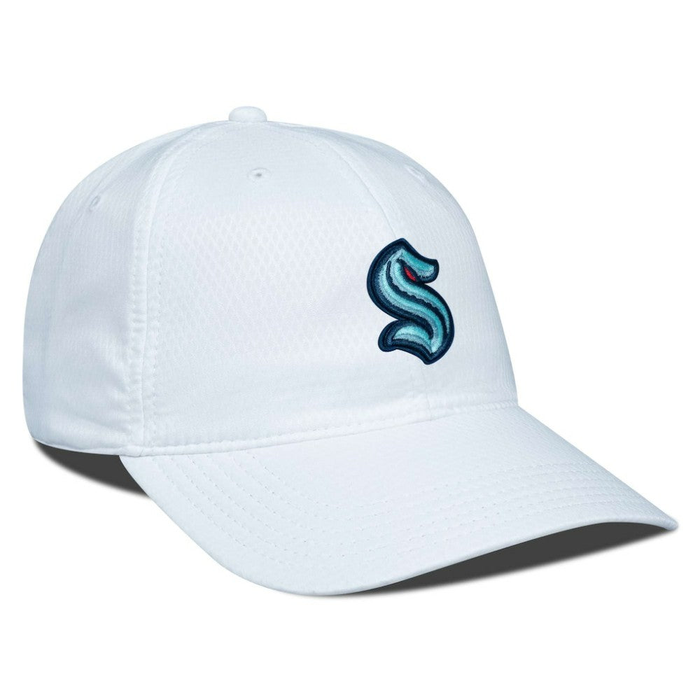 Seattle Kraken Levelwear Matrix Adjustable Hat - White | US 200656471