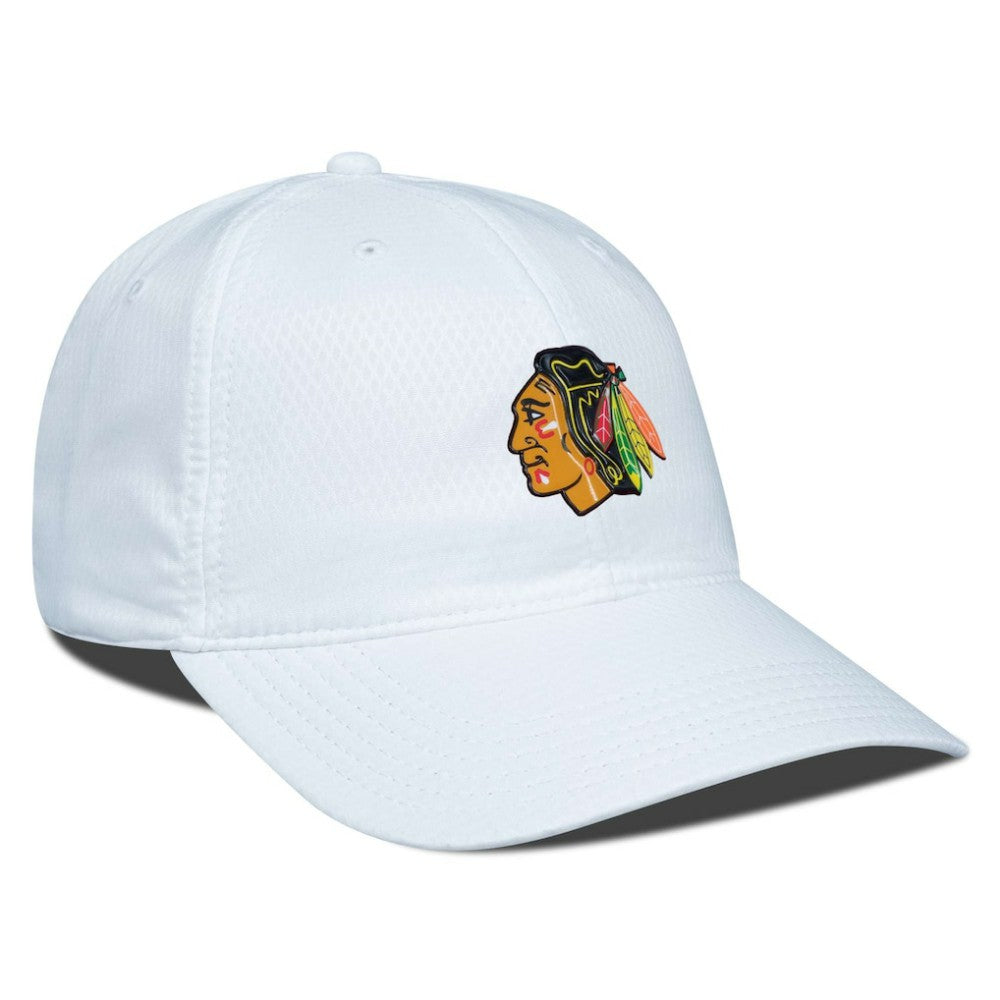 Chicago Blackhawks Levelwear Matrix Adjustable Hat - White | US 200656486