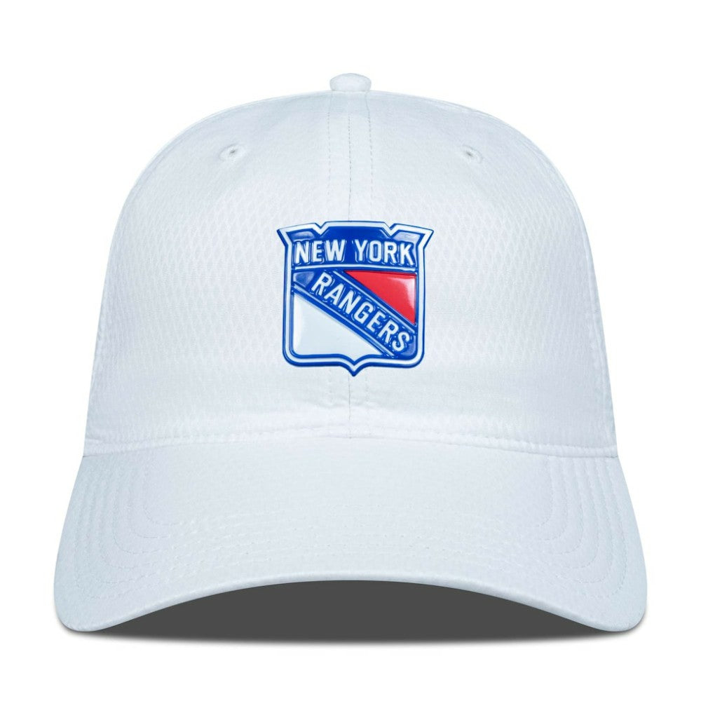 New York Rangers Levelwear Matrix Adjustable Hat - White | US 200656528