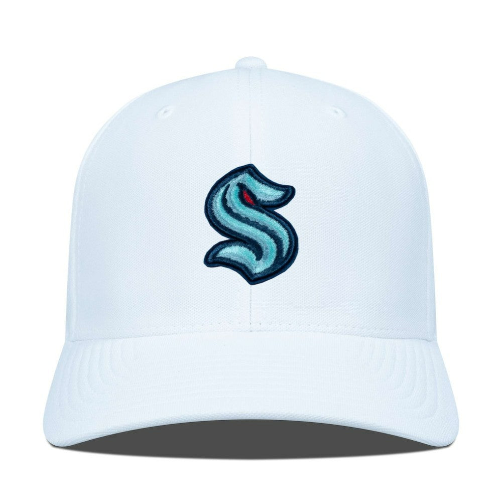 Seattle Kraken Levelwear Fusion Lefty Cap - White | US 200656561