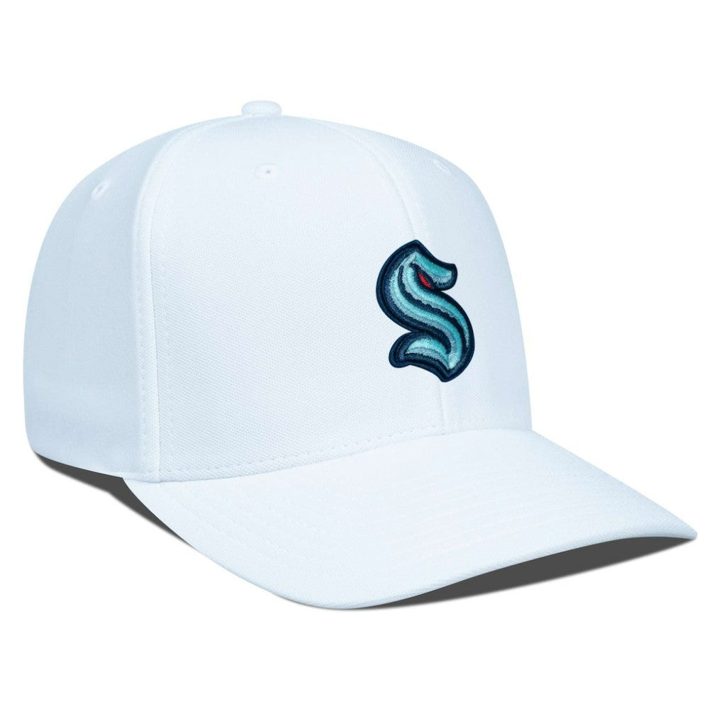 Seattle Kraken Levelwear Fusion Lefty Cap - White | US 200656561