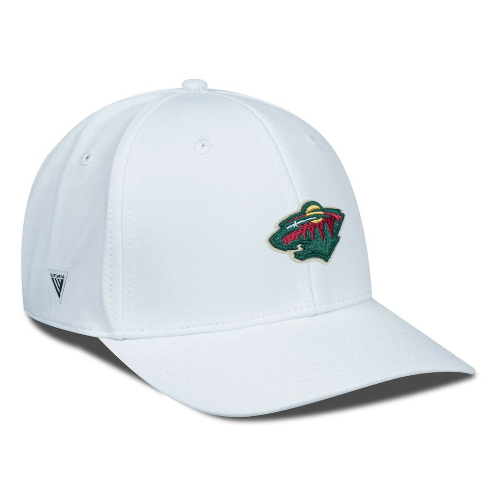 Minnesota Wild Levelwear Rise Flex Hat - White | US 200656709