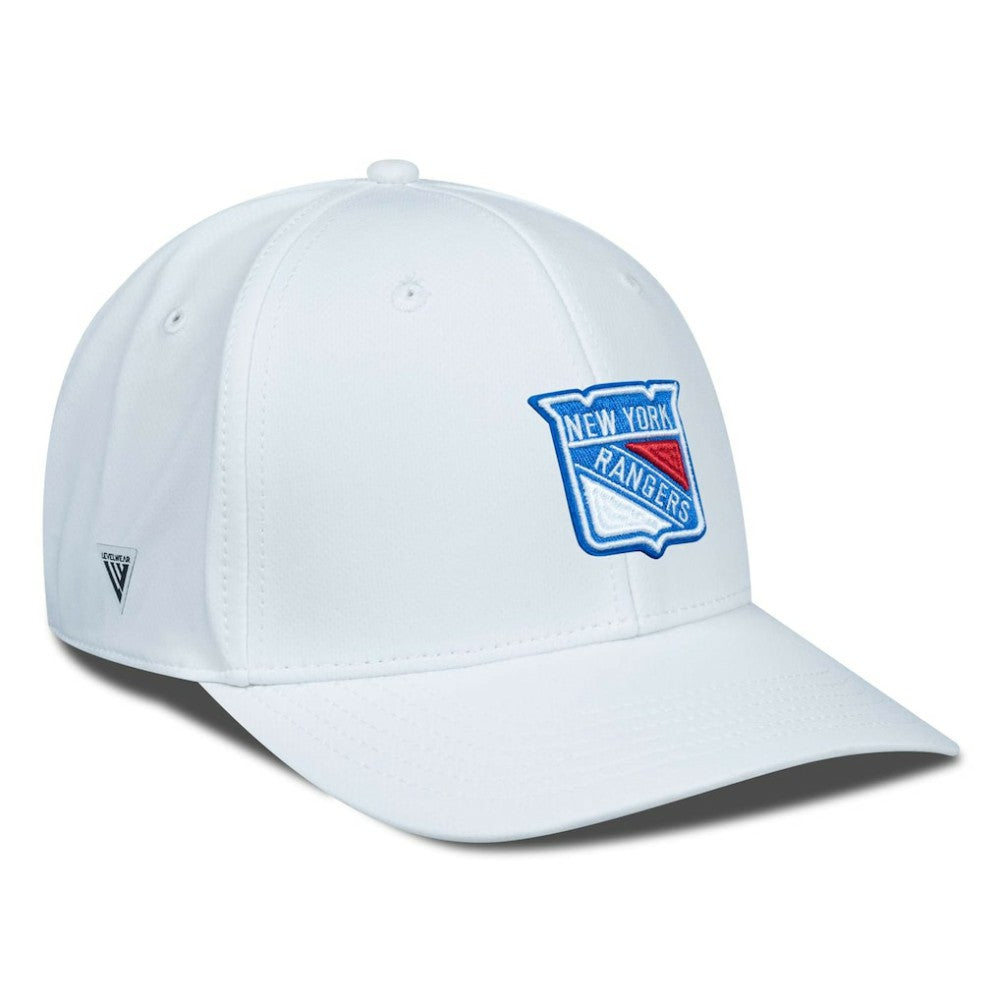 New York Rangers Levelwear Rise Flex Hat - White | US 200656711