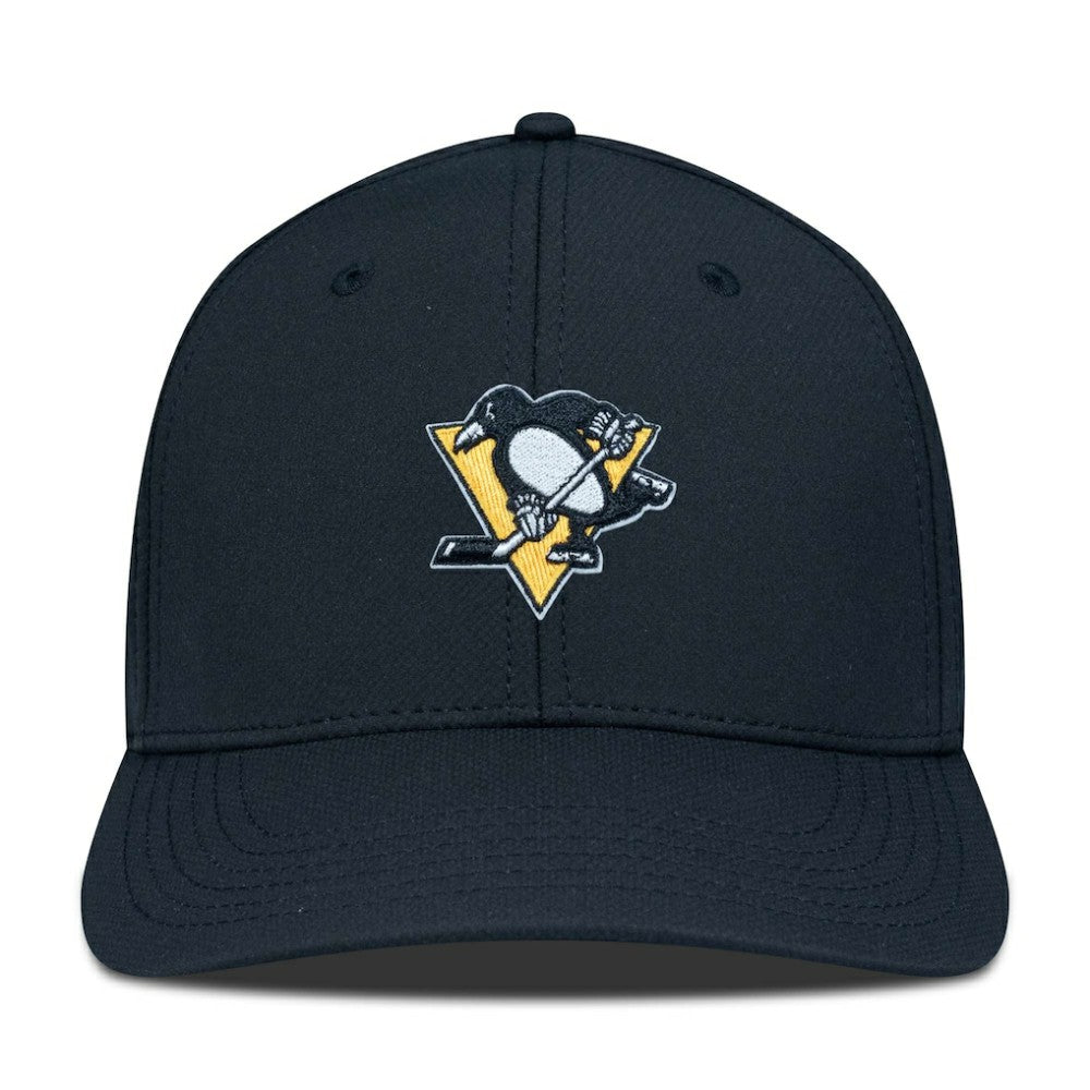 Pittsburgh Penguins Levelwear Rise Flex Hat - Black | US 200656712