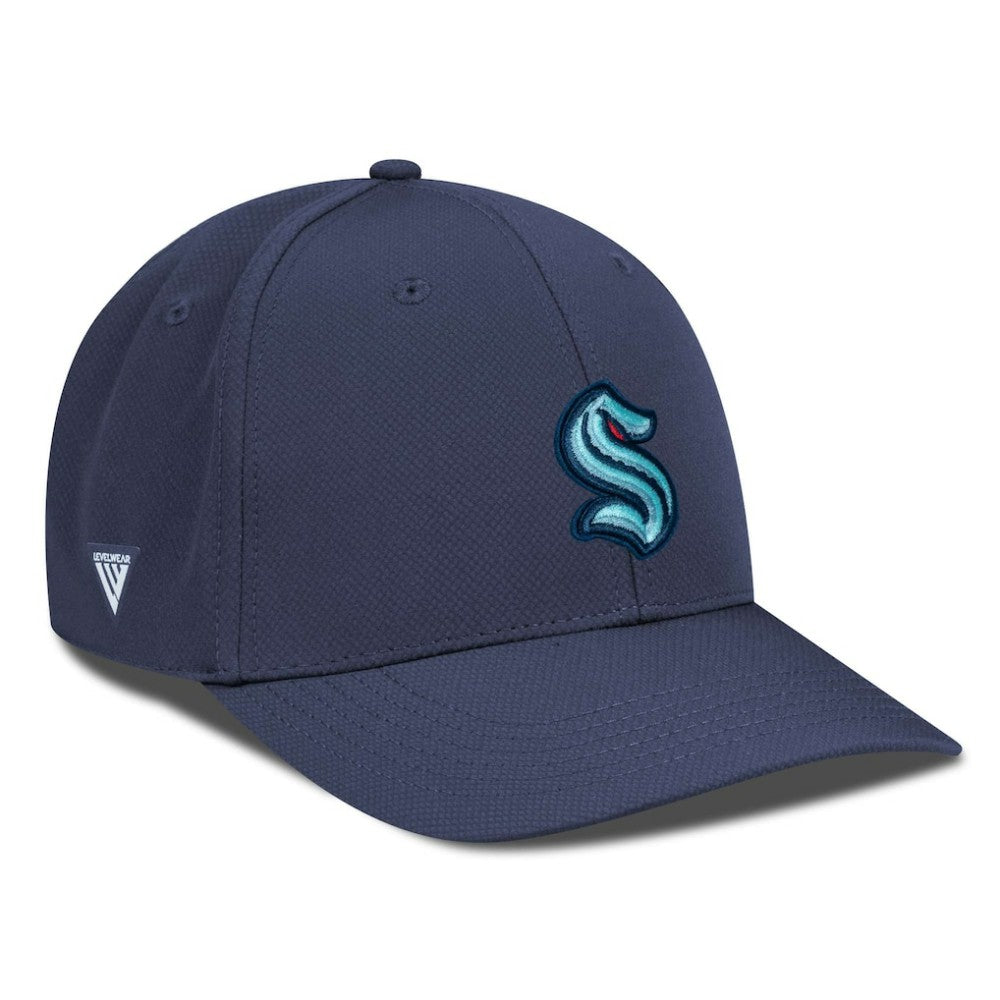 Seattle Kraken Levelwear Rise Flex Hat - Navy | US 200656713