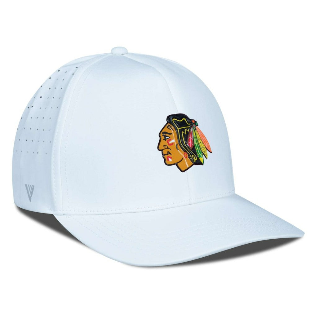 Chicago Blackhawks Levelwear Zeta Flex Hat - White | US 200656730