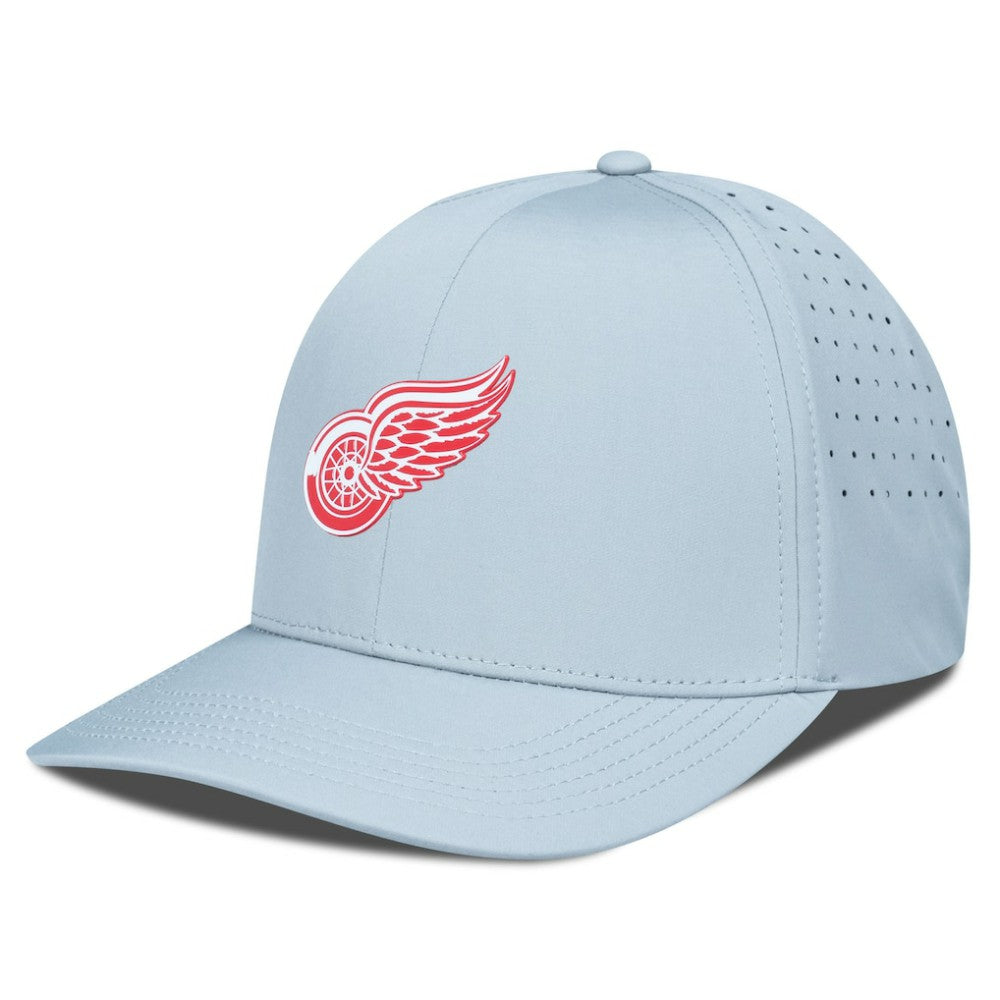 Detroit Red Wings Levelwear Zeta Flex Hat - Gray | US 200656737