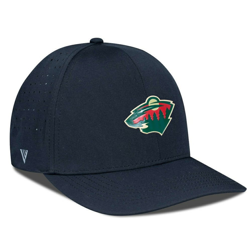 Minnesota Wild Levelwear Zeta Flex Hat - Black | US 200656746