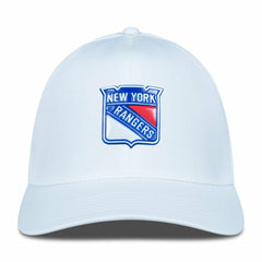 New York Rangers Levelwear Zeta Flex Hat - White | US 200656755