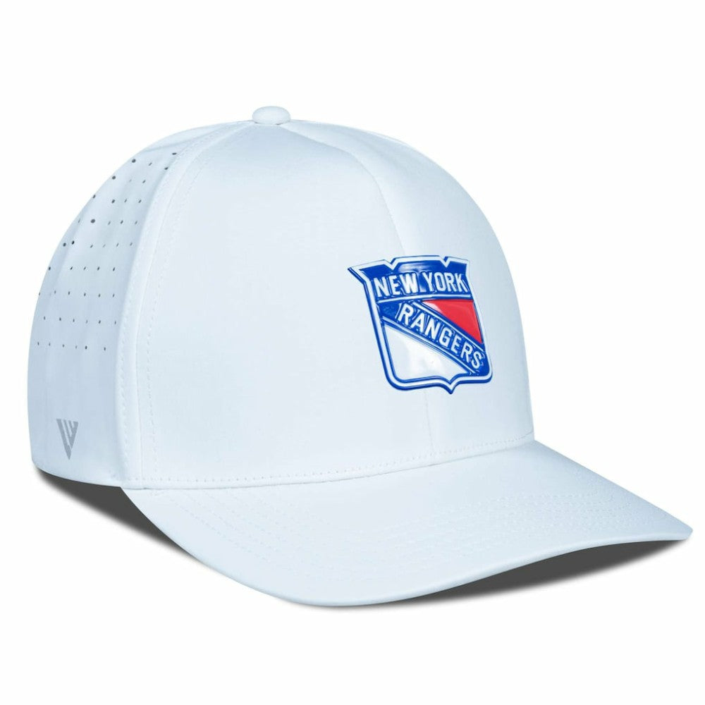 New York Rangers Levelwear Zeta Flex Hat - White | US 200656755
