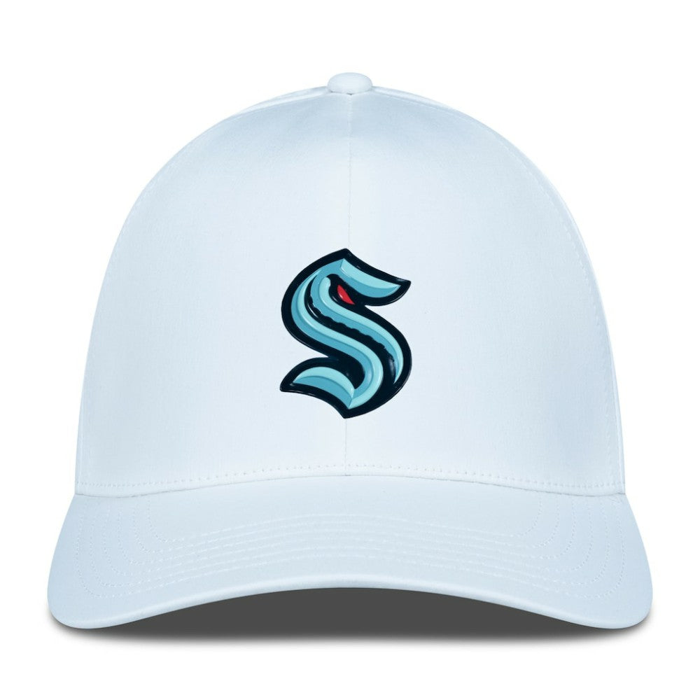 Seattle Kraken Levelwear Zeta Flex Hat - White | US 200656766