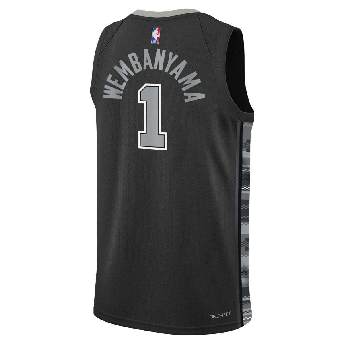 Victor Wembanyama San Antonio Spurs Jordan Brand Youth Swingman Jersey Statement Edition Black