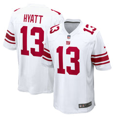 Jalin Hyatt New York Giants Game Jersey - White Jerseys