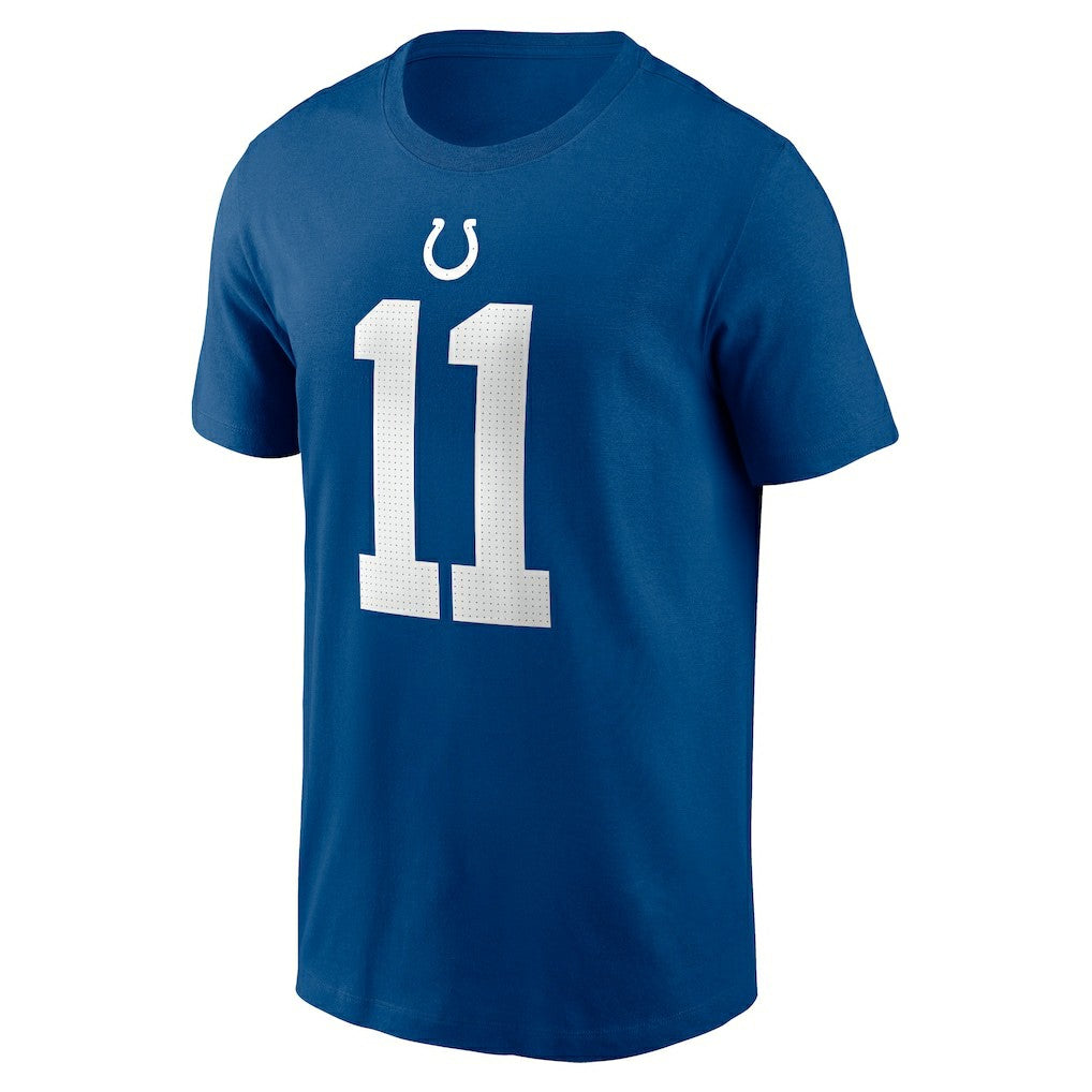 Michael Pittman Jr. Indianapolis Colts Player Name & Number T-Shirt - Royal T-shirts