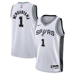 Victor Wembanyama San Antonio Spurs Youth Swingman Jersey Association Edition White - Nike