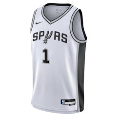 Victor Wembanyama San Antonio Spurs Youth Swingman Jersey Association Edition White - Nike
