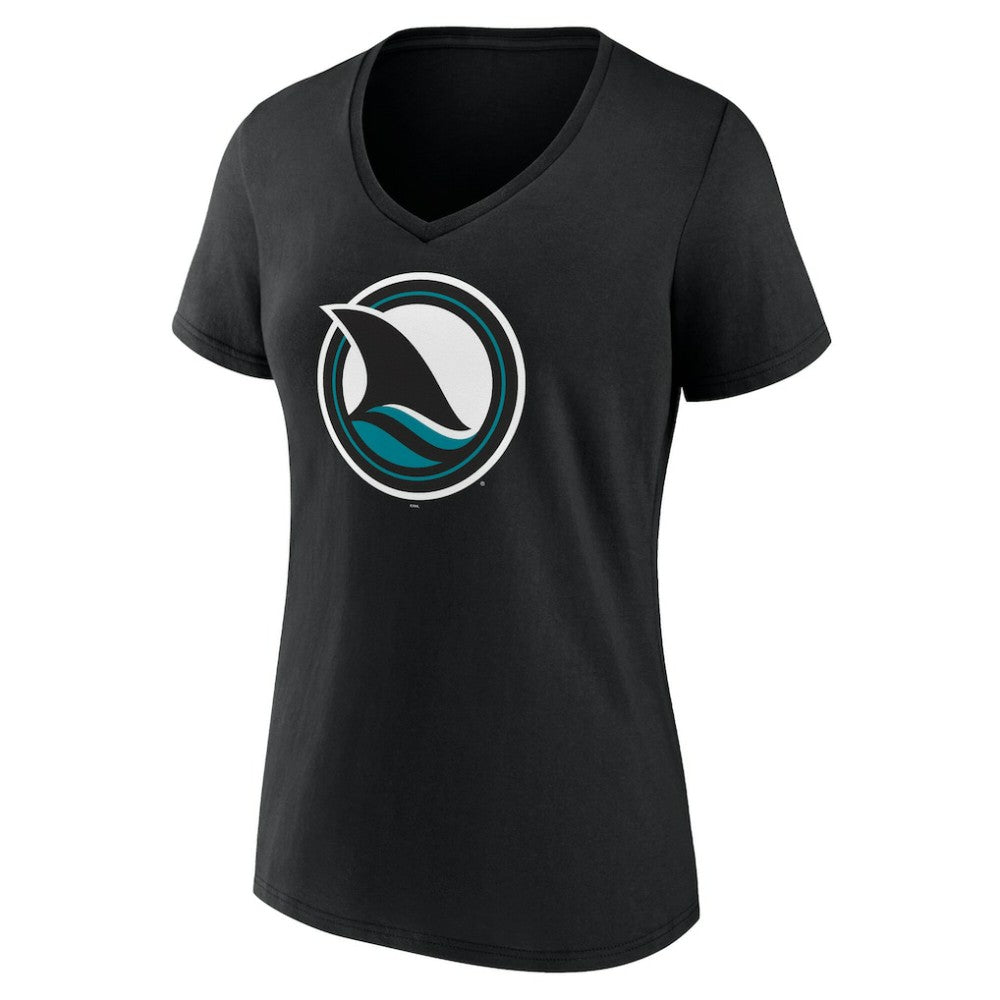 San Jose Sharks Fanatics Women's Alternate Graphic T-Shirt - Black | US 200665477