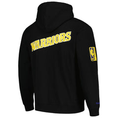 Golden State Warriors Hardwood Classics OG 2.0 Pullover Hoodie Black - Mitchell & Ness