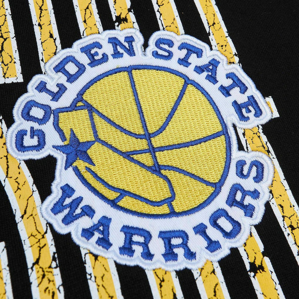 Golden State Warriors Hardwood Classics OG 2.0 Pullover Hoodie Black - Mitchell & Ness