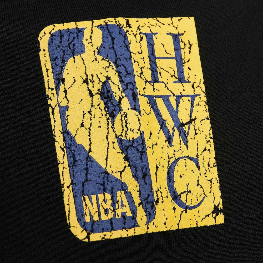 Golden State Warriors Hardwood Classics OG 2.0 Pullover Hoodie Black - Mitchell & Ness