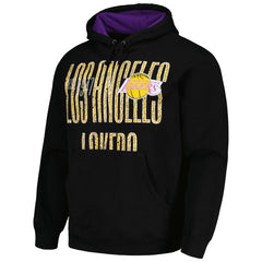 Los Angeles Lakers Hardwood Classics OG 2.0 Pullover Hoodie Black - Mitchell & Ness